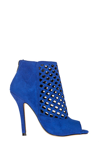 Heart Soul Patricia Heel in Royal Blue | DAILYLOOK