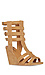 Buckled Gladiator Wedge Sandals Thumb 2