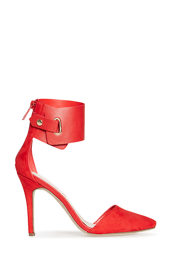 Chic Ankle Cuff Heels Slide 1