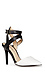 Two Tone Tri-Strap Heels Thumb 1