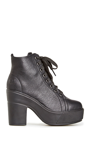 Dirty Laundry Campus Queen Platform Booties Slide 1