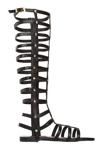 Simply Studded Gladiator Sandals Slide 1