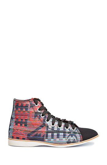 Rollie Hightop Canvas Sneakers Slide 1