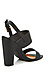 Open Toe Double Strap Heels Thumb 3