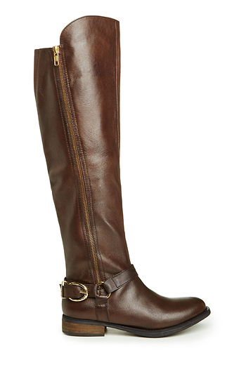 Steve Madden Skippur Tall Boots in Chocolate | DAILYLOOK