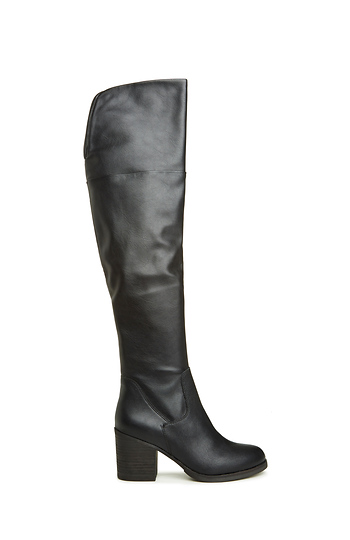 Steve Madden Odyssey Knee High Boots in Black | DAILYLOOK