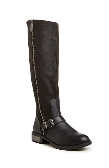 Circus by Sam Edelman Rider Boots in Black | DAILYLOOK