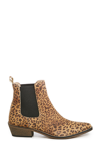 Ivylee Copenhagen Leopard Stella Booties Slide 1