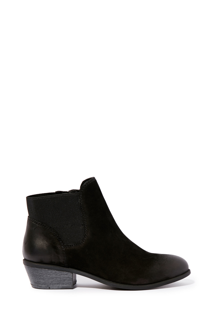 steve madden black booties with zipper
