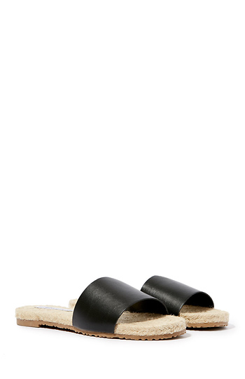 Kaskade Vegan Leather Slide Sandals Slide 1