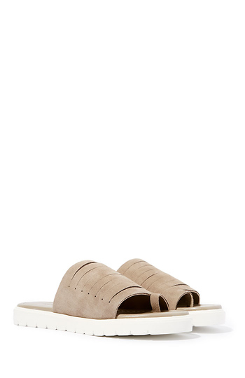 Kelsi Dagger Brooklyn Destiny Leather Sandal Slide 1