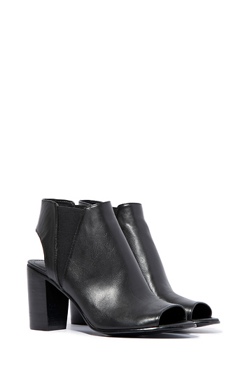 Steve Madden Nobel Peep Toe Booties Slide 1