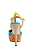 Color Block Cork Platforms Thumb 3