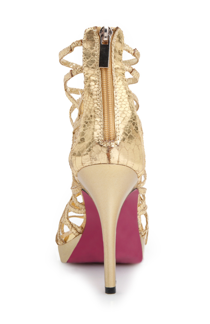 Caged Heels by Anne Michelle