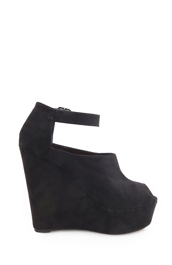 Ankle Strap Wedges Shoes Slide 1