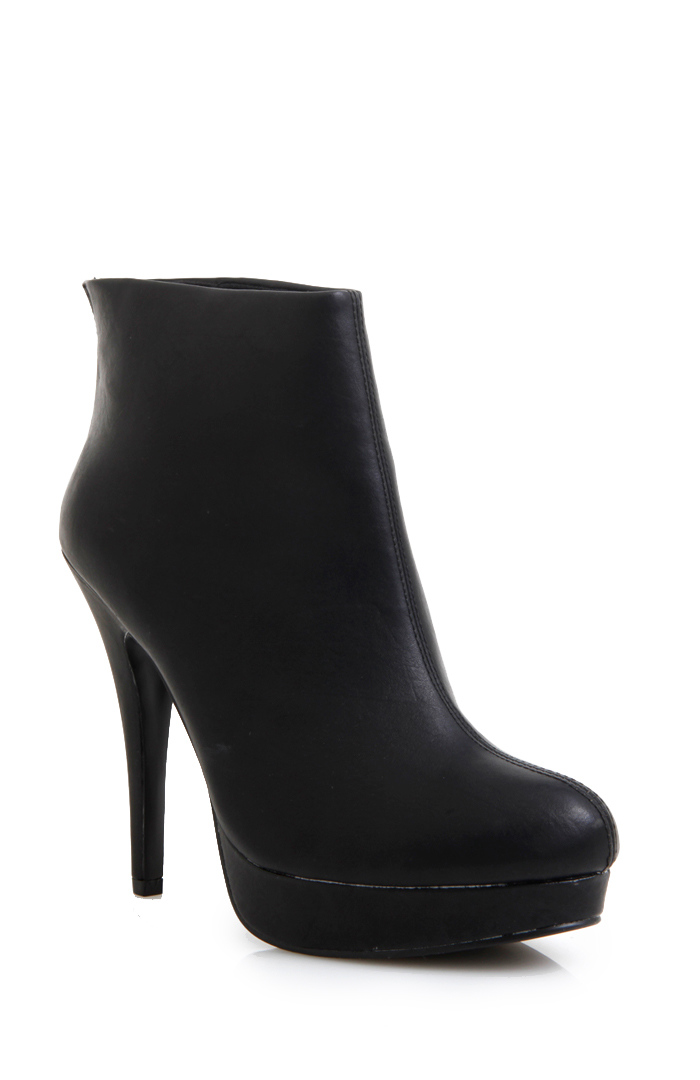 double platform booties
