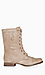 Whitewashed Combat Boots Thumb 2