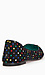 Polka Dotted Pointed Flats Thumb 3
