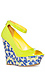 Vibrant Floral Base Wedges Thumb 2