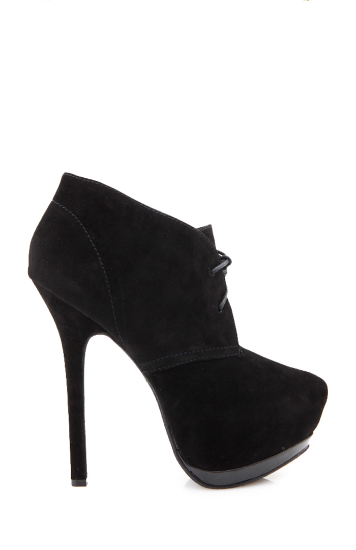 suede booties
