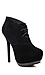 Pointed Toe Suede Booties Thumb 2