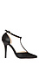 Pointed Toe T-Strap Heels Thumb 1
