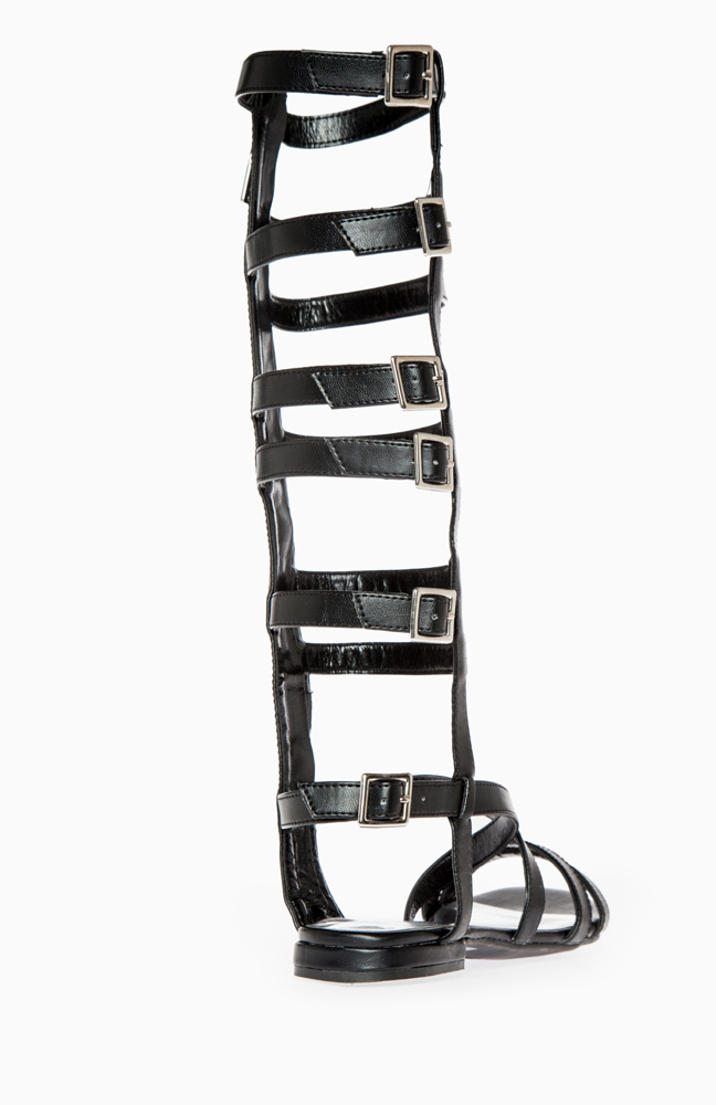 knee high gladiator sandals near me