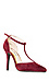 Pointed Toe T-Strap Heels Thumb 2