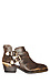 Metallic Cutout Ankle Boots Thumb 1