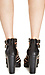 Caged Platform Booties Thumb 3