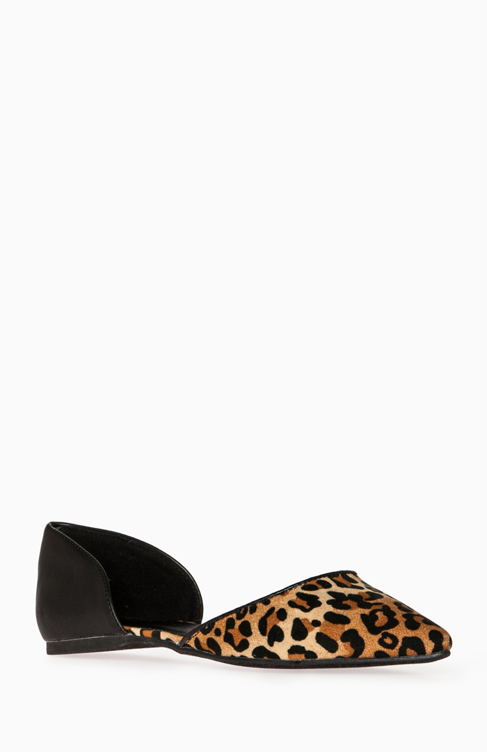 camel pointed toe flats