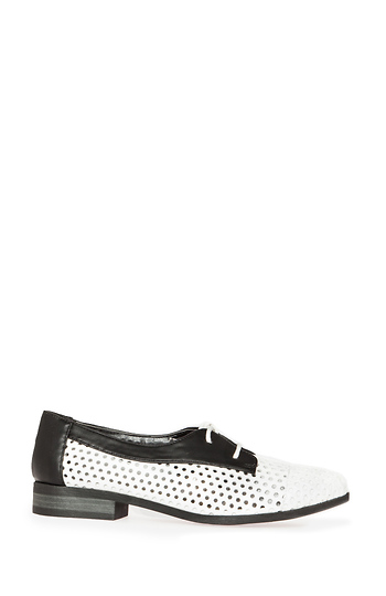 Perforated Two Tone Oxfords Slide 1
