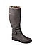 Faux Fur Rider Boots Thumb 1