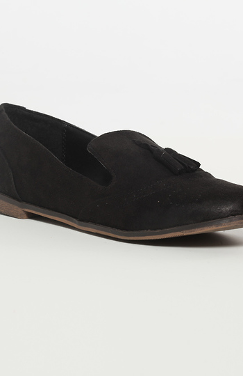 Quinly Suede Tasseled Loafers Slide 1