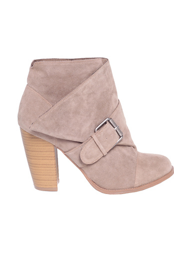 western suede booties