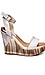 Color Blocked Weave Wedges Thumb 2