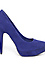 Suede Platform Pumps Thumb 2