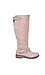 Ivory Knee High Boots Thumb 2