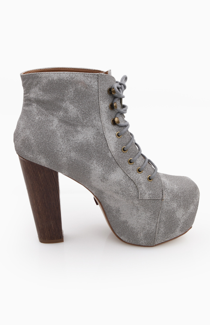distressed womens booties