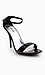 Black Ankle Strap Heels Thumb 1