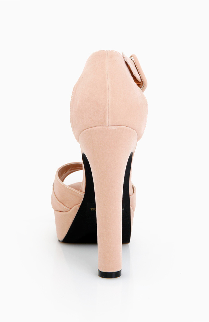 ankle strap platforms