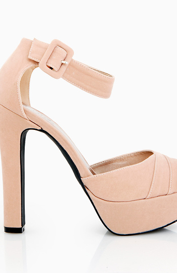 ankle strap platforms
