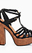 T-Strap Leather Sandals Thumb 2