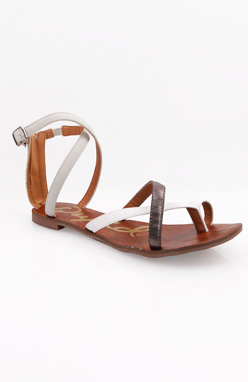 Gladiator Flat Sandals Slide 1