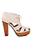 Cutout Lace-Up Booties Thumb 2