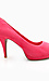 Bubble Gum Peep Toe Pumps Thumb 2