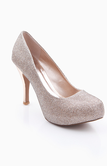 Metallic Thread Shoes Slide 1