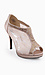 Lace Peep-toe Booties Thumb 1
