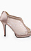 Lace Peep-toe Booties Thumb 2