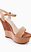 Monochrome Color Block Wedges Thumb 1